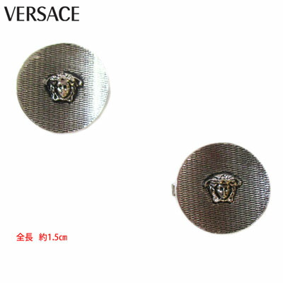 ヴェルサーチ VERSACE メンズ 小物 カフスリンク 付属品 ロゴタイプ メデューサ目じるしカフスリンク しろがね色 しろがね色 CB25ML 3606A 0096 3S (R12800)