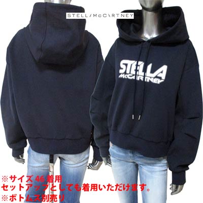ステラマッカートニー STELLA McCARTNEY レディース トップス パーカー setup着可(ボトムス別売り) 衣袂分け取り広広とした目論む・向こう正面STELLA McCARTNEYロゴタイプ刷り上げる付遊撃手丈パーカー 603682 SPW05 4000 (R94600)  122 秋冬【貨物輸送無料】 【smtb-TK】