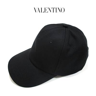 ヴァレンティノ VALENTINO メンズ RVN 122 0NI (R55000) 帽子 ロゴ