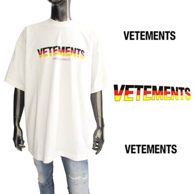 VETEMENTS ヴェトモン　オーバーサイズTシャツメンズ　ロゴデザイン 楽天市場】ヴェトモン VETEMENTS メンズ トップス Tシャツ 半袖