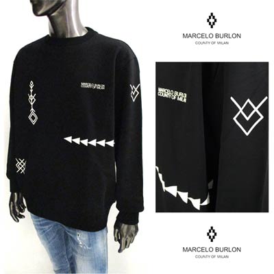 マルセロバーロン MARCELO BURLON 1001 マルチロゴプリント・チェスト