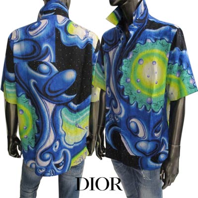 DIOR ATELIER オーバーデニム シャツ Dior HOMME 関税・送料込 DIOR ATELIER オーバーデニム シャツ (Dior/シャツ