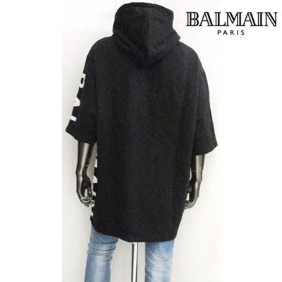 通販激安】 バルマン BALMAIN メンズ トップス パーカー フーディー