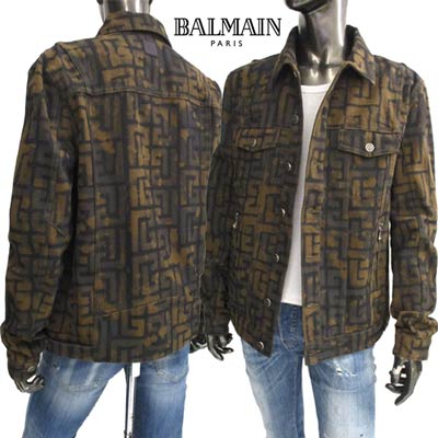 BALMAIN デニム　ライダージャケット　ダメージ加工 楽天市場】【完売】バルマン BALMAIN メンズ アウター