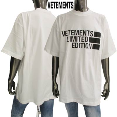 【VETEMENTS】ホワイト ロゴ刺繍 オーバーサイズ Tシャツ 楽天市場】ヴェトモン VETEMENTS メンズ トップス Tシャツ 半袖