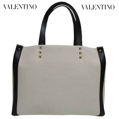 ヴァレンティノ VALENTINO レディース VLTNロゴプリント・スタッズ付