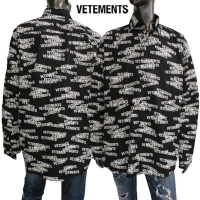 楽天市場】ヴェトモン VETEMENTS メンズ トップス シャツ 長袖