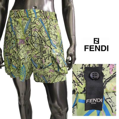 楽天市場】フェンディ FENDI ハーフパンツ ショートパンツ