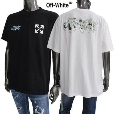 J*K様 新品 OFF-WHITE バックグラフィティーアローロゴ 長袖カットソ J*K様 新品 OFF-WHITE バックグラフィティーアローロゴ 長袖