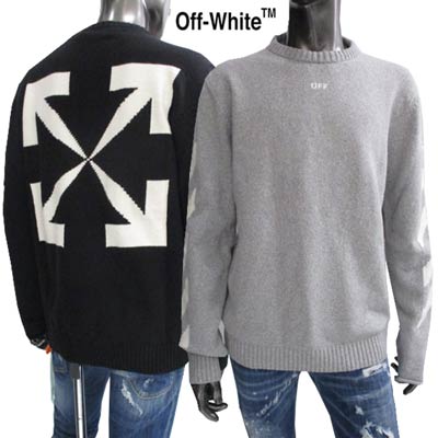 楽天市場】オフホワイト OFF-WHITE メンズ セーター ニット
