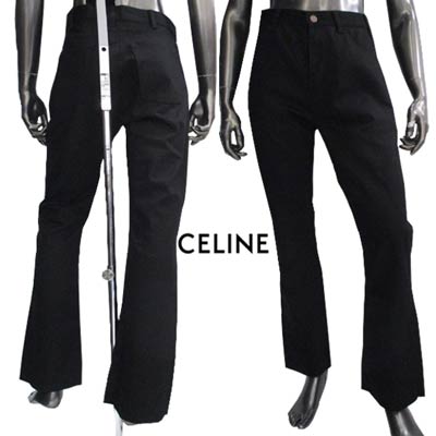 楽天市場】CELINE セリーヌ Cotton Linen Cargo Pants カーゴパンツ