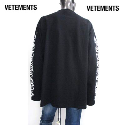 93％以上節約 ヴェトモン VETEMENTS メンズ トップス Tシャツ ロンT