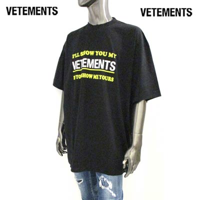 激安大特価！ ヴェトモン VETEMENTS メンズ トップス Tシャツ 半袖