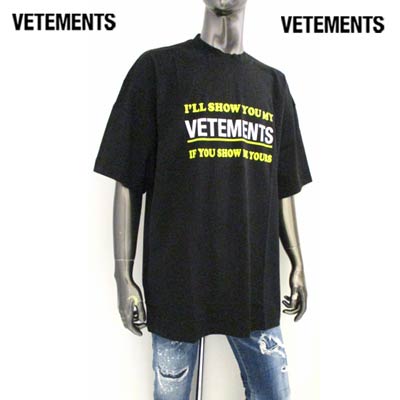 激安大特価！ ヴェトモン VETEMENTS メンズ トップス Tシャツ 半袖