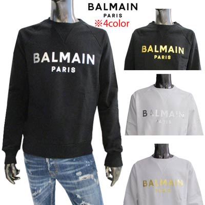 お買い得品 バルマン BALMAIN メンズ スウェット トレーナー 4color