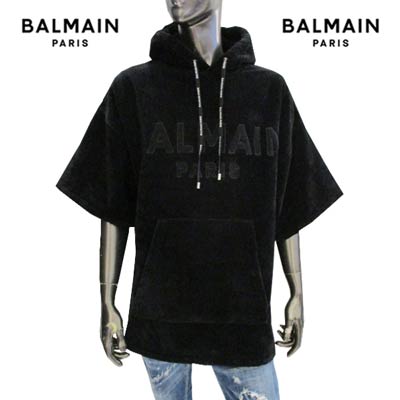 バルマン BALMAIN メンズ BWP470720 トップス 222 ホワイト パーカー