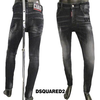 DSQUARED2 パンツ DSQUARED2 ディースクエアード D2 TIDY BIKER JEAN デニムパンツ