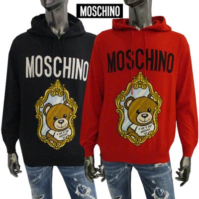 Moschino モスキーノ ニット セーター クルーネック 刺繍 メンズ 楽天市場】モスキーノ MOSCHINO メンズ トップス セーター