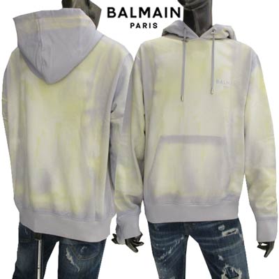 BALMAIN クロップドパーカー タイダイ　新品タグ付 BALMAIN クロップドパーカー タイダイ 新品タグ付 - メルカリ