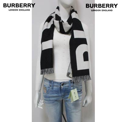 バーバリー BURBERRY レディース 小物 マフラー ストール ロゴ ユニ