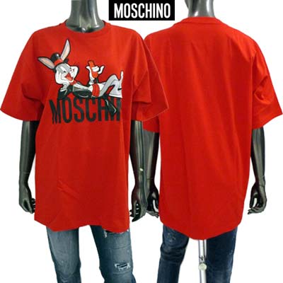 モスキーノ　レディースTシャツ オーバサイズTシャツ トニー・ザ・タイガー モスキーノ レディースTシャツ オーバサイズTシャツ トニー・ザ