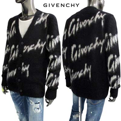 90S GIVENCHY ジバンシー　総柄　カーディガン　メンズM イタリア製 90S GIVENCHY ジバンシー 総柄 カーディガン メンズM イタリア製