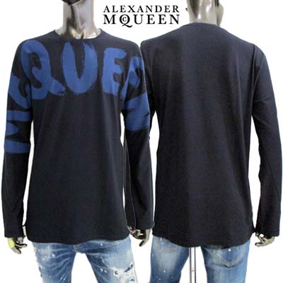 【希少】ALEXANDER MCQUEEN ミレニアム刺繍Tシャツ 正規品Alexander McQueen ホワイト Tシャツ ユニセックス T
