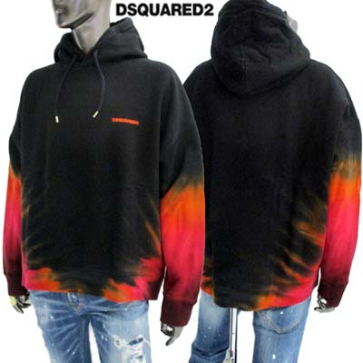 D SQUARED2* ディースクエアード ロゴ パーカー フーディー 関税込】新作◇DSQUARED2 ディースクエアード◇ロゴ パーカー (D