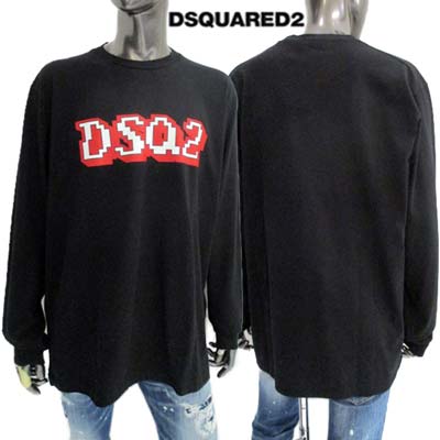 楽天市場】ディースクエアード DSQUARED2 メンズ ロンT ロングT