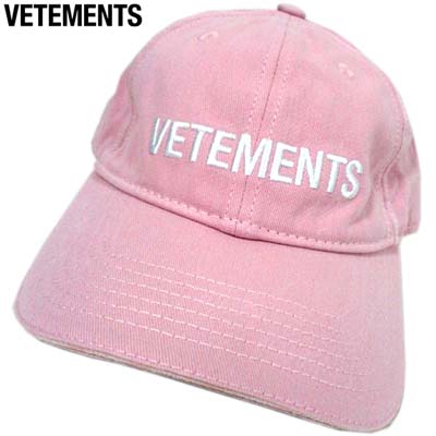 楽天市場】ヴェトモン VETEMENTS メンズ 帽子 キャップ ロゴ