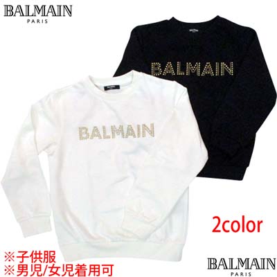 楽天市場】バルマン BALMAIN キッズ 子供服 トップス トレーナー