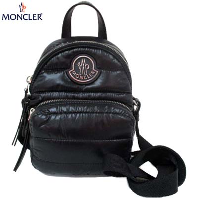 c70【極美品】モンクレール　ナイロン　レザー　ロゴ金具　2way リュック. c70【極美品】モンクレール ナイロン レザー ロゴ金具 2way リュック