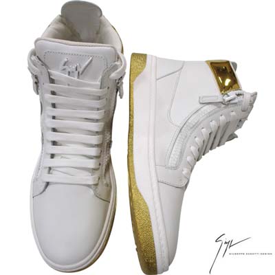 ジュゼッペザノッティ　サイズ42 ホワイトレザー ハイカットスニーカー 楽天市場】ジュゼッペザノッティ GIUSEPPE ZANOTTI メンズ 靴