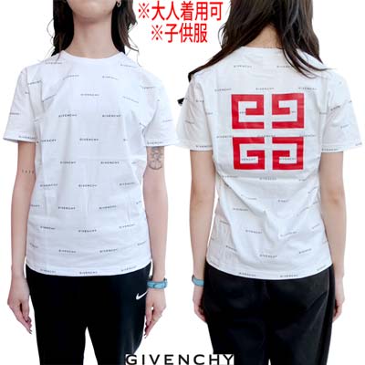 GIVENCHY 4Gモノグラム チュールレイヤー 半袖 Tシャツ*WHITE GIVENCHY 4Gモノグラム チュールレイヤー 半袖 Tシャツ*WHITE