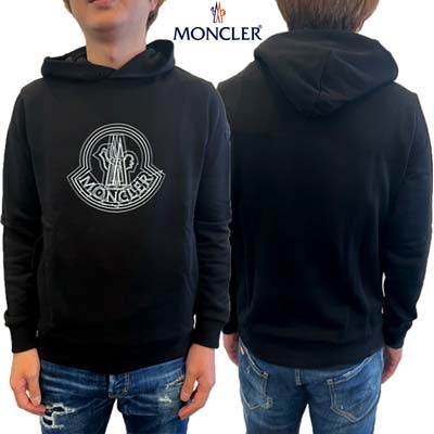 【MONCLER】モノグラム刺繍フーディ MONCLER - 即完売 MONCLER モンクレール パーカー 超ビック