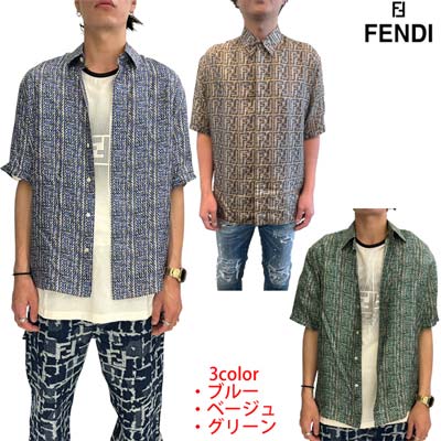 楽天市場】フェンディ FENDI メンズ トップス シャツ 半袖