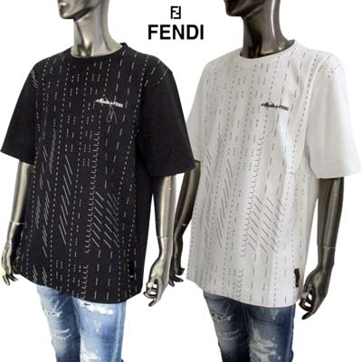 楽天市場】フェンディ FENDI メンズ トップス Tシャツ 半袖 ロゴ