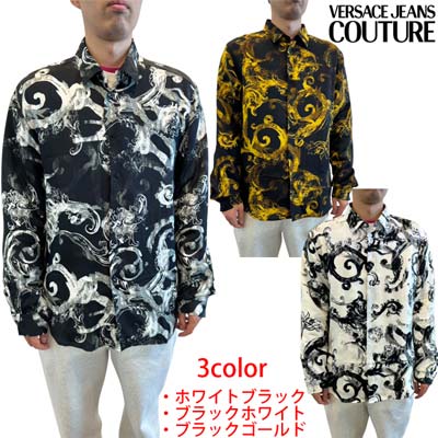楽天市場】ヴェルサーチ VERSACE メンズ トップス シャツ 長袖