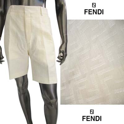 最終値下げFENDI プリーツショートパンツ ホワイト 楽天市場】ショートパンツ（ブランドフェンディ）の通販