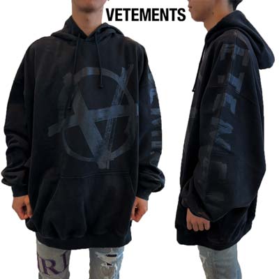 楽天市場】ヴェトモン VETEMENTS メンズ パーカー フーディ