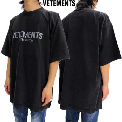 ヴェトモン ロゴ入りコットンスウェット / デニム・Tシャツに 楽天市場】ヴェトモン VETEMENTS メンズ トップス Tシャツ 半袖