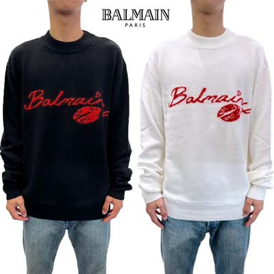 バルマン セーター 楽天市場】バルマン BALMAIN メンズ トップス セーター ニット 2color
