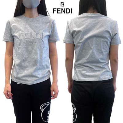 FENDI Tシャツ　半袖 FENDI】フェンディ『ロゴ 半袖Tシャツ sizeXXXL』FAF532 A54P