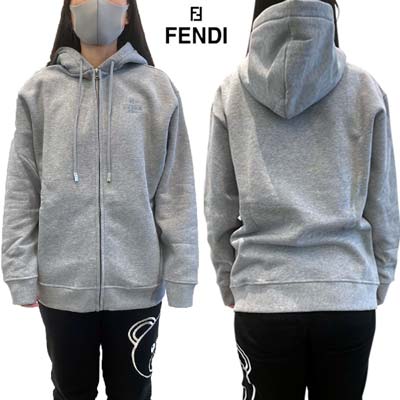 【未使用級】フェンディ クロップド丈 フーディーパーカー エンボスロゴ 紺色 楽天市場】フェンディ FENDI レディース ラガーフェルドロゴ入り
