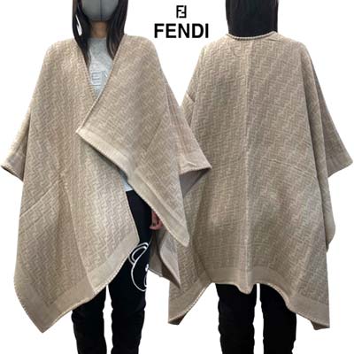 楽天市場】FENDI フェンディ ポンチョ FXX723 AQCW レディース