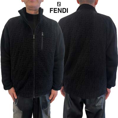 【関税&送料込】Fendi Jacket FENDI Leather Jacket | Black | FARFETCH
