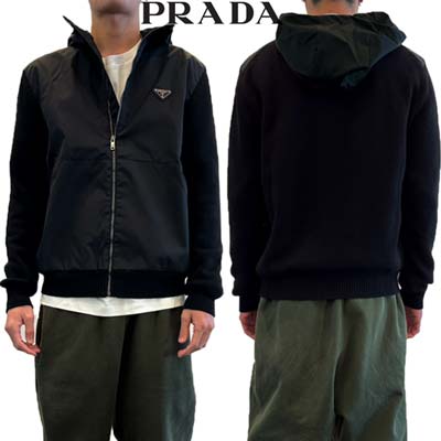 プラダ　PRADA  ハイネック　テクニカルジャージーモックタートルネック 楽天市場】PRADA プラダ モックタートルネックジャージ UJL188