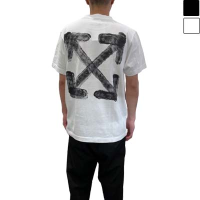 【美品】オフホワイト クロップド ロゴ 半袖カットソー 楽天市場】オフホワイト OFF-WHITE メンズ トップス Tシャツ