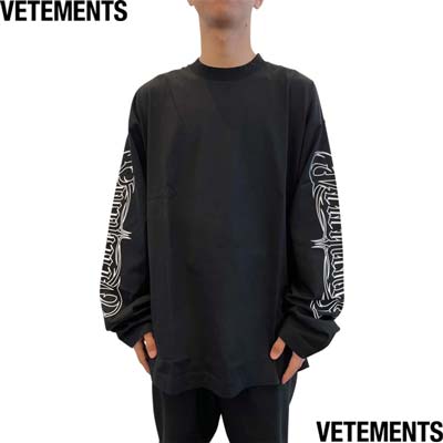 VETEMENTS ロンＴ ヴェトモン 楽天市場】ヴェトモン VETEMENTS ロンT ロングTシャツ メンズ