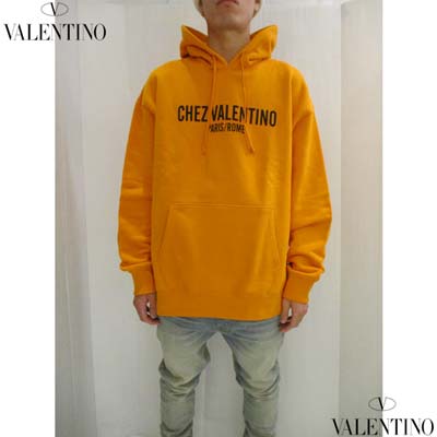 関税送料込み【VALENTINO】Vロゴ ロゴ入り パーカー Valentino Garavani Vロゴ パーカー | グレー | FARFETCH JP